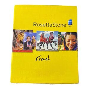 Rosetta Stone French Levels 1-3 w/ Audio Companion & Supplemental Materials CDs